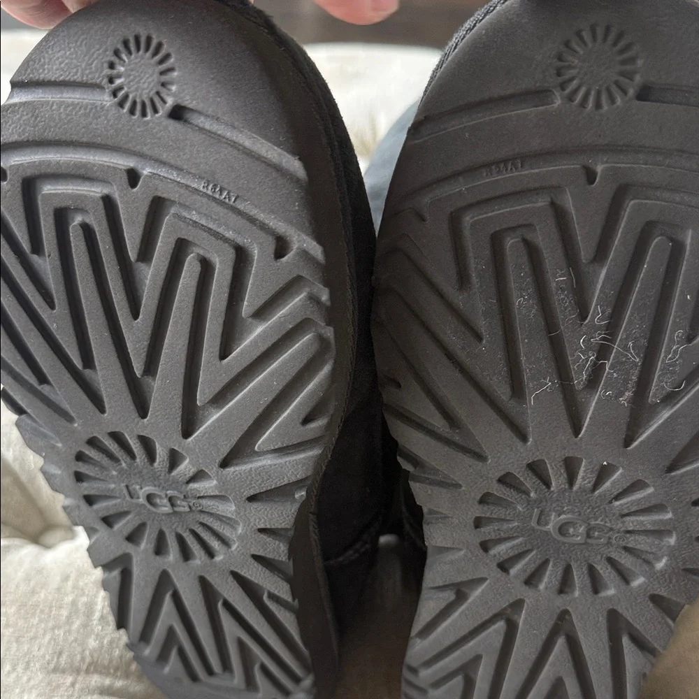 UGG Tall Women’s‎ 8 Black Suede Winter Boots